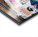 Naples Campania Italy. Street graffiti at Quartieri Spagnoli Spanish Quarters Acrylic print