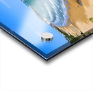 Vieste Gargano. Apulia Puglia Italy. The beach Acrylic print