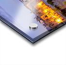 Vieste Gargano. Apulia Puglia Italy. Cape San Francesco and San Francesco church at sunset Acrylic print