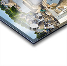 Apulia Puglia Italy. Alberobello. Trulli: traditional Apulian dry stone huts with a conical roof. Acrylic print