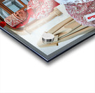 Apulia Puglia Italy. Ostuni. Festival of Saint Orontius. The cavalcata a procession of horses in the streets of the town Acrylic print