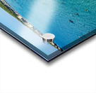 Apulia Puglia Salento. Italy. Torre dellOrso. Melendugno. Aerial view of the beach Acrylic print