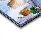 Salento. Apulia Puglia Italy. Galatina. Santa Caterina dAlessandria church. Frescoes in the cloister Acrylic print