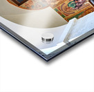 Salento. Apulia Puglia Italy. Galatina. Santa Caterina dAlessandria church. Frescoes in the cloister Acrylic print