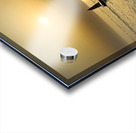 Gallipoli Puglia Salento Italy. Sailing boat at sunset Acrylic print