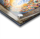 San Gimignano. Tuscany. Italy. Frescoes in the church of San Lorenzo in Ponte. Madonna col Bambino in gloria Madonna with Child in Glory by Simone Martini Acrylic print