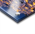 Ragusa Ibla Sicily Italy. Cityscape at sunset Acrylic print