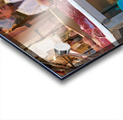 Piscaria the street daily market in Catania Sicily Italy. Fresh fish meat vegetables Acrylic print