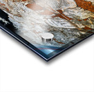 Siena Tuscany Italy. The marble mosaic floor inside the Cathedral Acrylic print