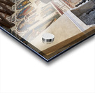 Foligno Umbria Italy. Frescoes at Trinci Palace Palazzo Trinci a patrician residence and museum. Acrylic print