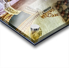 Foligno Umbria Italy. Frescoes at Trinci Palace Palazzo Trinci a patrician residence and museum. Acrylic print