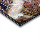 Foligno Umbria Italy. Frescoes at Trinci Palace Palazzo Trinci a patrician residence and museum. Acrylic print