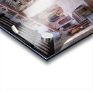 Foligno Umbria Italy. Frescoes at Trinci Palace Palazzo Trinci a patrician residence and museum. Acrylic print