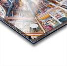 Montefalco Umbria Italy. San Francesco Church frescoed by Benozzo Gozzoli. The apse Acrylic print