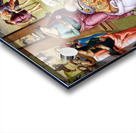 Città della Pieve Umbria Italy. Santa Maria dei Bianchi church. Adoration of the Magi fresco by Perugino Acrylic print