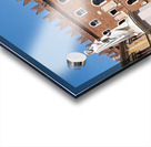 Verona Veneto Italy. Piazza dei Signori with the monument to Dante Acrylic print