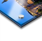 Zaragoza. Saragossa. Aragon. Spain. Cathedral Basilica of Our Lady of the Pillar and river Ebro at sunset Acrylic print