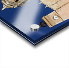 Sitges Catalunya Spain. Church esglesia de Sant Bartomeu i Santa Tecla Acrylic print