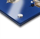 Sitges Catalunya Spain. Church esglesia de Sant Bartomeu i Santa Tecla Acrylic print