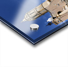 Sitges Catalunya Spain. Church esglesia de Sant Bartomeu i Santa Tecla Acrylic print