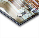 People study in the grand reading room of Mitchell Library in Sy Acrylic print