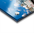 Sydney Harbour skyline with bridge and boats. Acrylic print