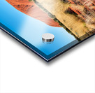 Uluru Australias iconic sandstone monolith under a clear blue Acrylic print