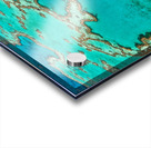 Aerial view of Heart Reef Great Barrier Reef Australia. Acrylic print