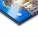 Hofburg Palace Vienna at night with horse drawn carriages. Acrylic print