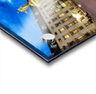 Hofburg Palace square at night with illuminated buildings and st Acrylic print