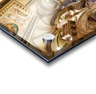 Opulent historic building interior with grand staircase and sta Acrylic print