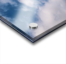 Schönbrunn Palace and gardens under a beautiful cloudy sky. Acrylic print