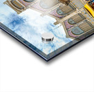 Visit to Central Market in Valencia Spain with many people aroun Acrylic print