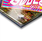 Lolita girl holds sign in Shibuya District of Tokyo during Afro  Acrylic print