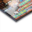 Nighttime crowd under neon lights in Shibuya district in Tokyo Acrylic print