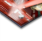 Senso ji temple entrance in Asakusa Tokyo during busy visiting  Acrylic print