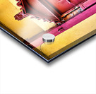 Old door in Anafiotika quarter of Athens Greece Acrylic print