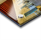 Walking through the Stoa of Attalos in Ancient Agora Athens Gre Acrylic print