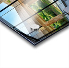 View of the acropolis from the acropolis museum in athens greece Acrylic print