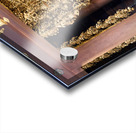 Buddha statue inside Chion in temple in Kyoto attracts many visi Acrylic print