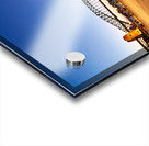 Sydney Opera House and Harbour Bridge at dusk. Acrylic print