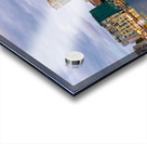 Sydney Harbour at dusk with ferries and city skyline. Acrylic print