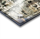 Serene stone faces adorn ancient Cambodian temple. Impression Acrylique