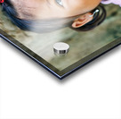 Joyful young girl with a playful smile and tongue out. Acrylic print