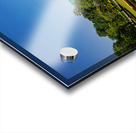 Golden roofed palace in lush gardens Phnom Penh Cambodia. Acrylic print