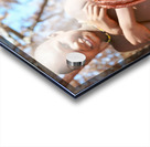 Portrait of Himba woman and child in Kunene region of Namibia Acrylic print