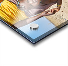 Portrait of Zemba Bantu child and mother in Kunene Region Namibi Acrylic print