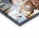 Portrait of young Zemba woman holding child in Kunene Region Acrylic print