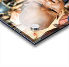 Portrait of child in Himba village in Kunene region of Namibia Acrylic print