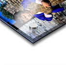 Young child in traditional Bhutanese dress in village. Acrylic print